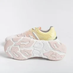 Premiata - Sneakers - Buff 6204 - Giallo Rosa<Collezione Scarpe Donna Sneakers