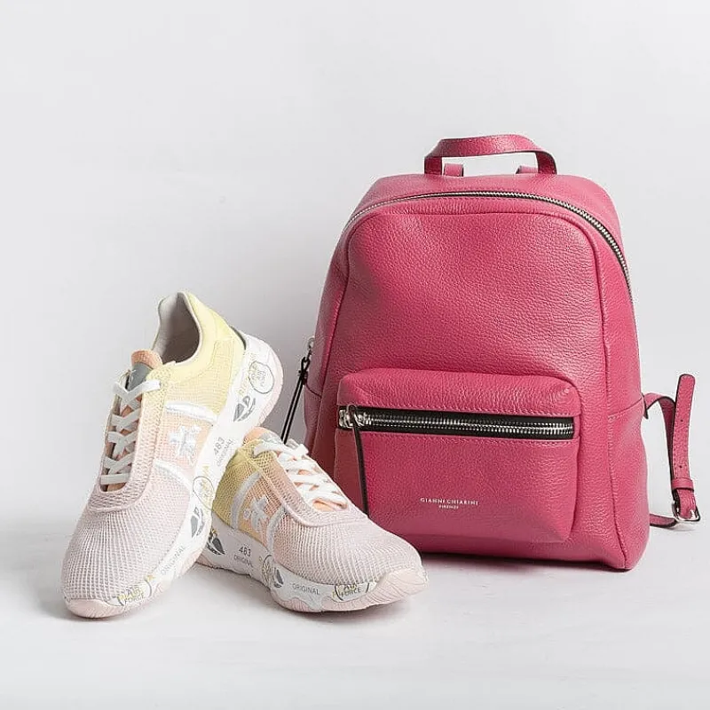 Premiata - Sneakers - Buff 6204 - Giallo Rosa<Collezione Scarpe Donna Sneakers