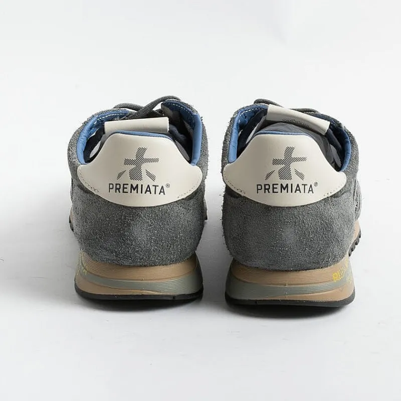 Premiata - Collezione Uomo Premiata - Sneakers - Eric 6408 - Camoscio Grigio<Collezione Scarpe Uomo Sneakers