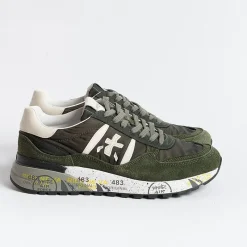 Premiata - Collezione Uomo Premiata - Sneakers - Landek 6403 - Verde<Collezione Scarpe Uomo Sneakers