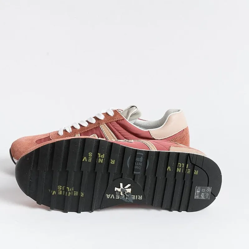 Premiata - Sneakers - Lucy 6490 - Rosa Pesca/Ruggine<Collezione Scarpe Donna Sneakers