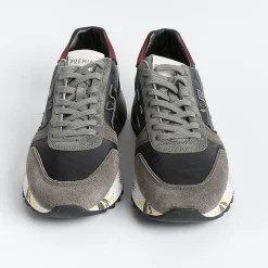 Premiata - Collezione Uomo Premiata - Sneakers - Mick 6420 - Grigio Nero Rosso<Collezione Scarpe Uomo Sneakers