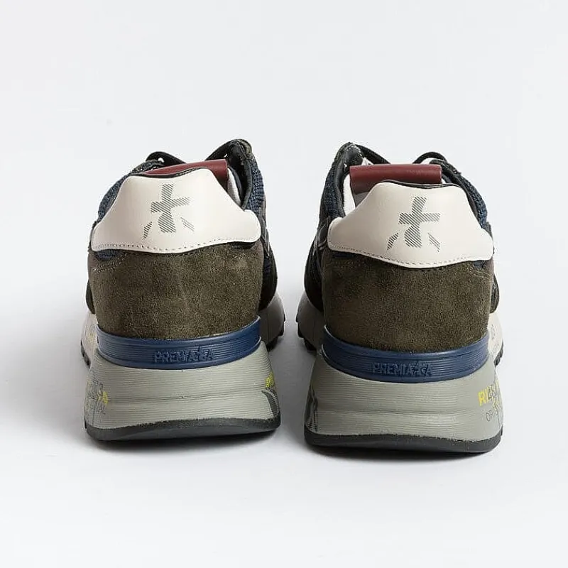 Premiata - Collezione Uomo Premiata - Sneakers - Mick 5893 - Verde Blu<Collezione Scarpe Uomo Sneakers