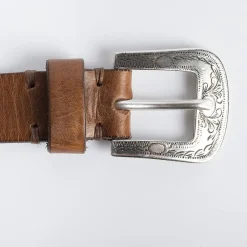 PUNTO VITA - Cintura Pv578 - Cuoio Scuro<Collezione Accessori Uomo Cinture