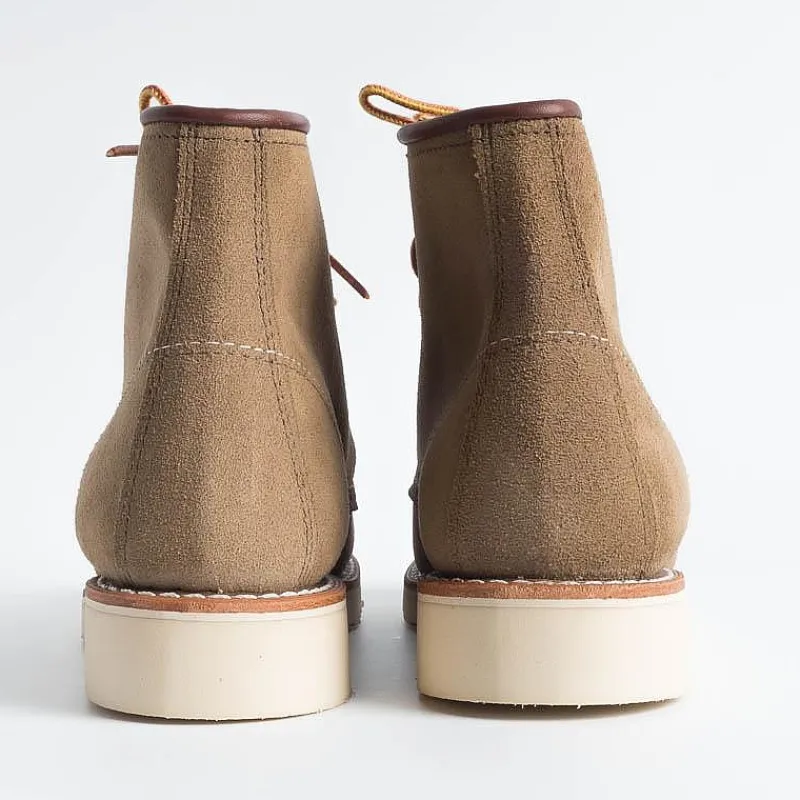 Red Wing - Collezione Donna Red Wing - Stivaletto 3377 Moc Toe Olive Suede<Collezione Scarpe Donna Stivaletti