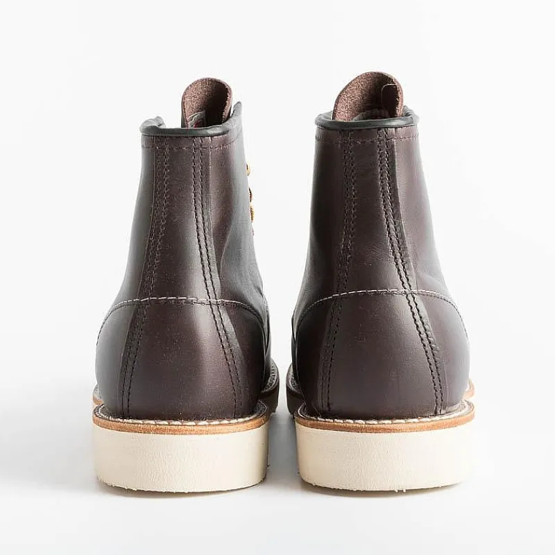 Red Wing Shoes - Polacco Moc Toe 8847 - Black Cherry<Collezione Scarpe Uomo Polacchi