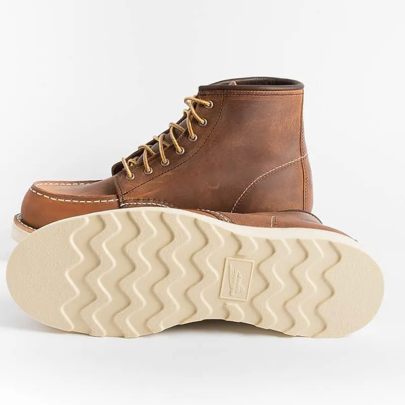 Red Wing - Collezione Donna Red Wing Shoes - Stivaletto 03428 Moc Toe - Copper Rough<Collezione Scarpe Donna Stivaletti