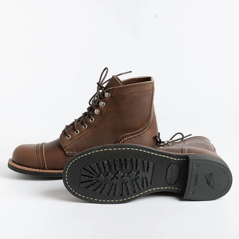 Red Wing - Collezione Donna Red Wing Shoes - Stivaletto - Iron Ranger - 3365 - Amber<Collezione Scarpe Donna Stivaletti