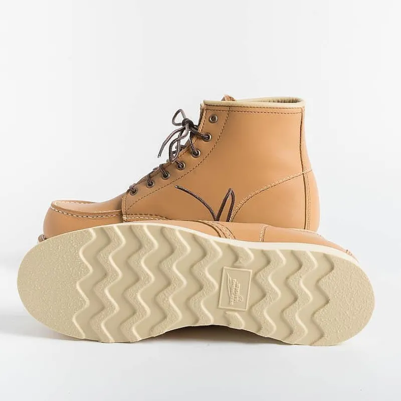 Red Wing - Collezione Donna Red Wing -Stivaletto 3383 Moc Toe - Tan<Collezione Scarpe Donna Stivaletti