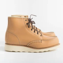 Red Wing - Collezione Donna Red Wing -Stivaletto 3383 Moc Toe - Tan<Collezione Scarpe Donna Stivaletti