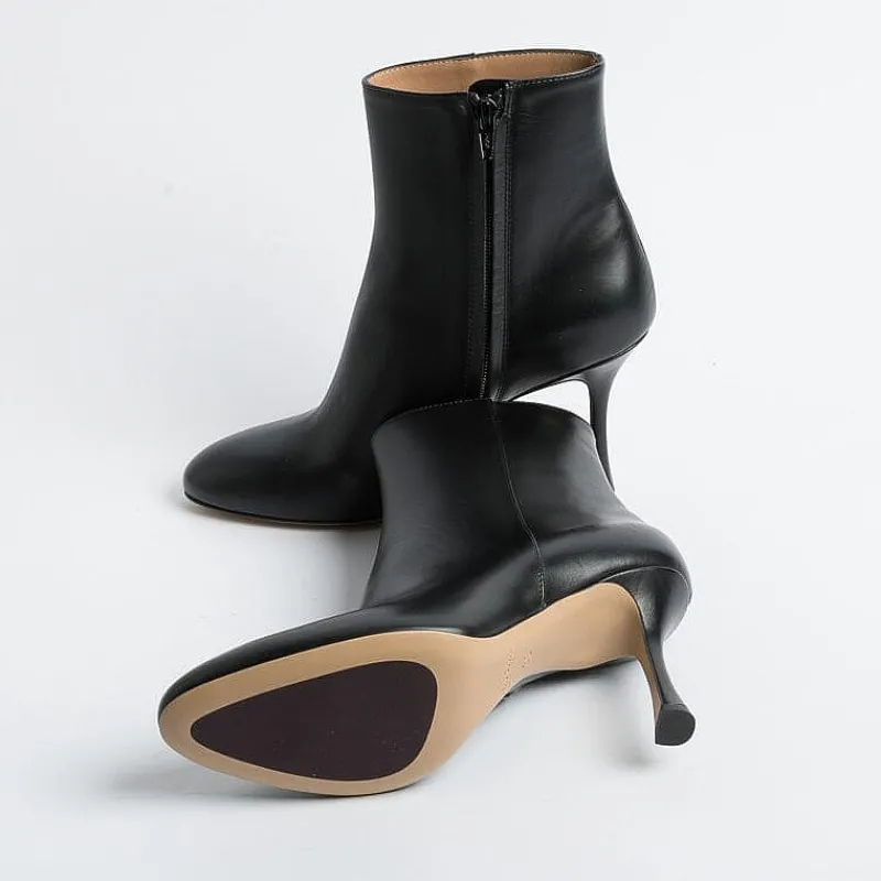 Roberto Festa - Stivaletto - Charly- Vitello Nero<Collezione Scarpe Donna Stivaletti