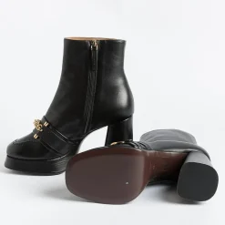 Roberto Festa - Stivaletto - Ivy - Nappa Nero<Collezione Scarpe Donna Stivaletti