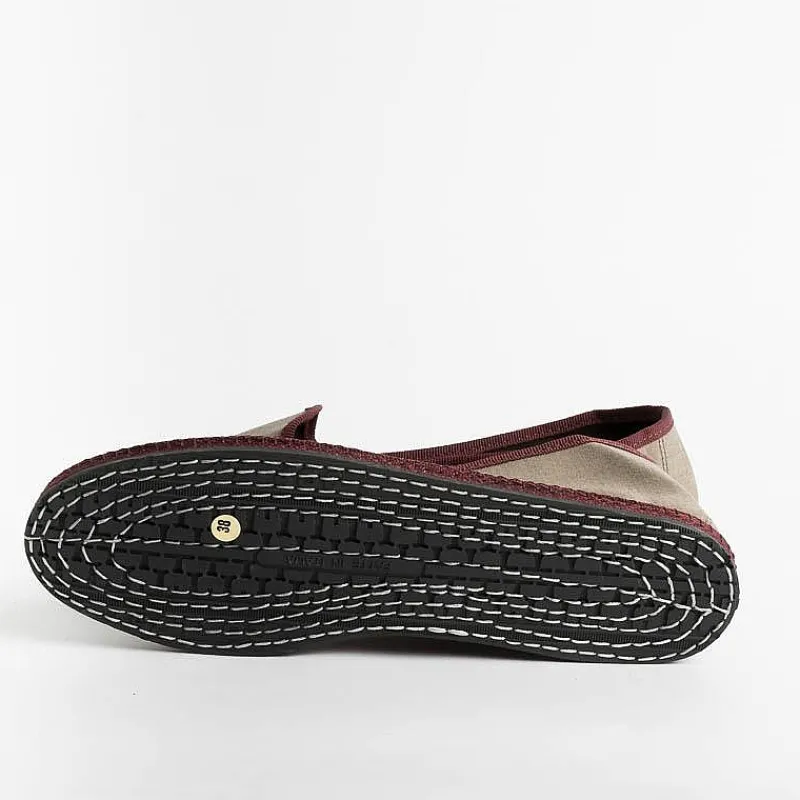 SACHET - Calzature Sachet - Friulana Mandy - Verde Oliva / Bordeaux<Collezione Scarpe Donna Friulane