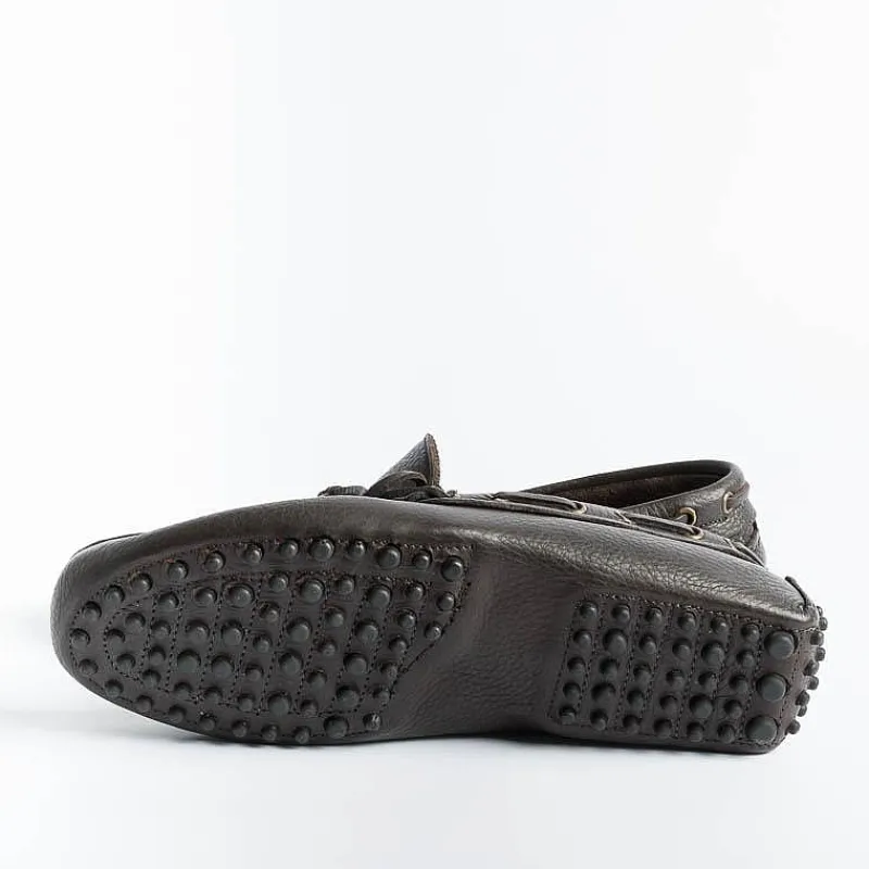 SACHET - Calzature Collezione Uomo Sachet - Mocassino 6070 Uomo - Pelle Bottalata T.Moro<Collezione Scarpe Uomo Mocassini