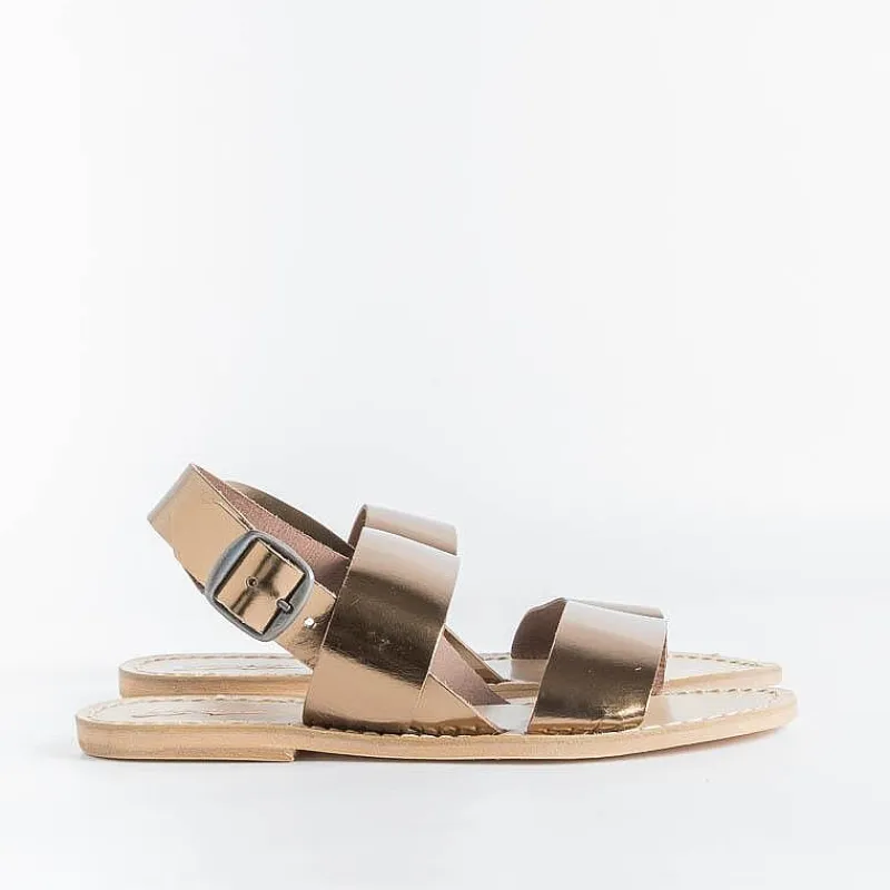 SACHET - Calzature Sachet - Sandali Bassi Freetime - 500 X - Bronzo Light<Collezione Scarpe Donna Sandali Bassi