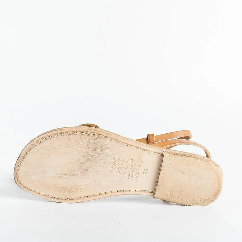 SACHET - Calzature Sachet - Sandalo Infradito 590 - Cuoio<Collezione Scarpe Donna Infradito