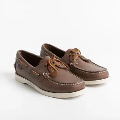 Sebago - Allacciata Docksides Portland W - 70000530 - Brown<Collezione Scarpe Donna Allacciate