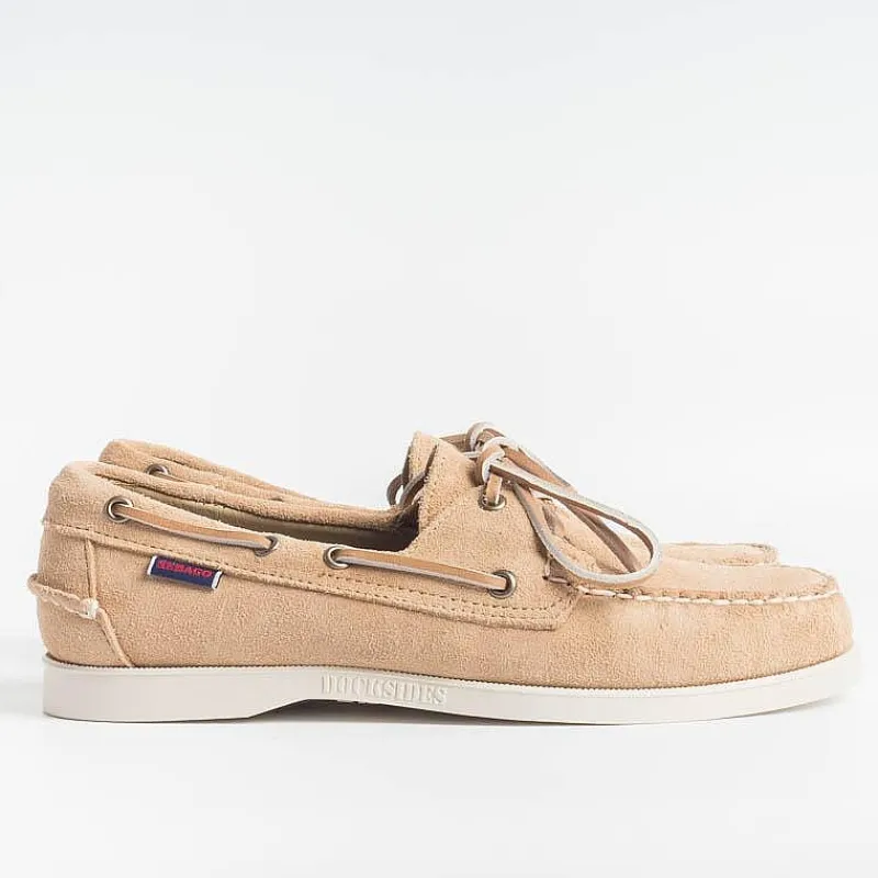 Sebago - Jacqueline Suede W - Allacciata 7002Ta0-78111W - Beige Camel<Collezione Scarpe Donna Allacciate