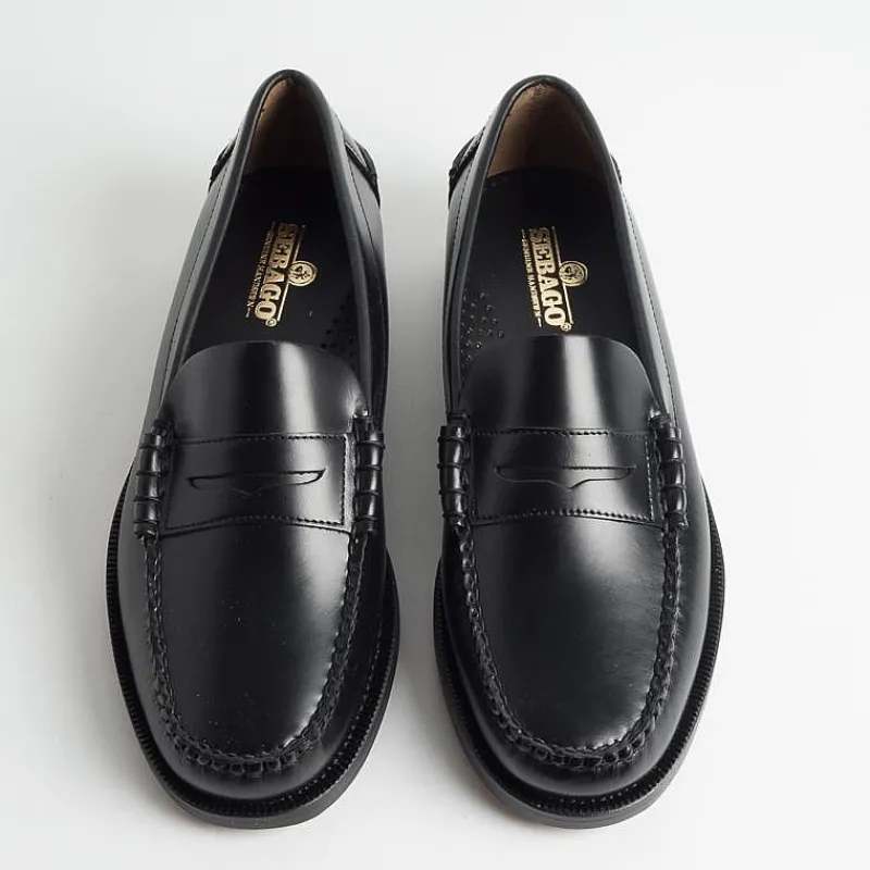 Sebago - Mocassino - Classic Dan - 7000300 - Pelle - Nero<Collezione Scarpe Uomo Mocassini