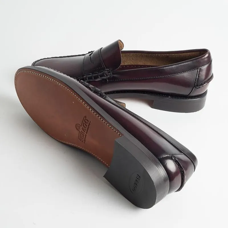 Sebago - Mocassino - Classic Dan - 7000300 - Pelle - Burgundy<Collezione Scarpe Uomo Mocassini