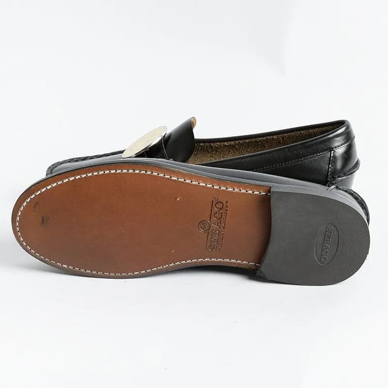 Sebago - Mocassino Dan - 72112 - Charms - Smile Nero<Collezione Scarpe Donna Mocassini