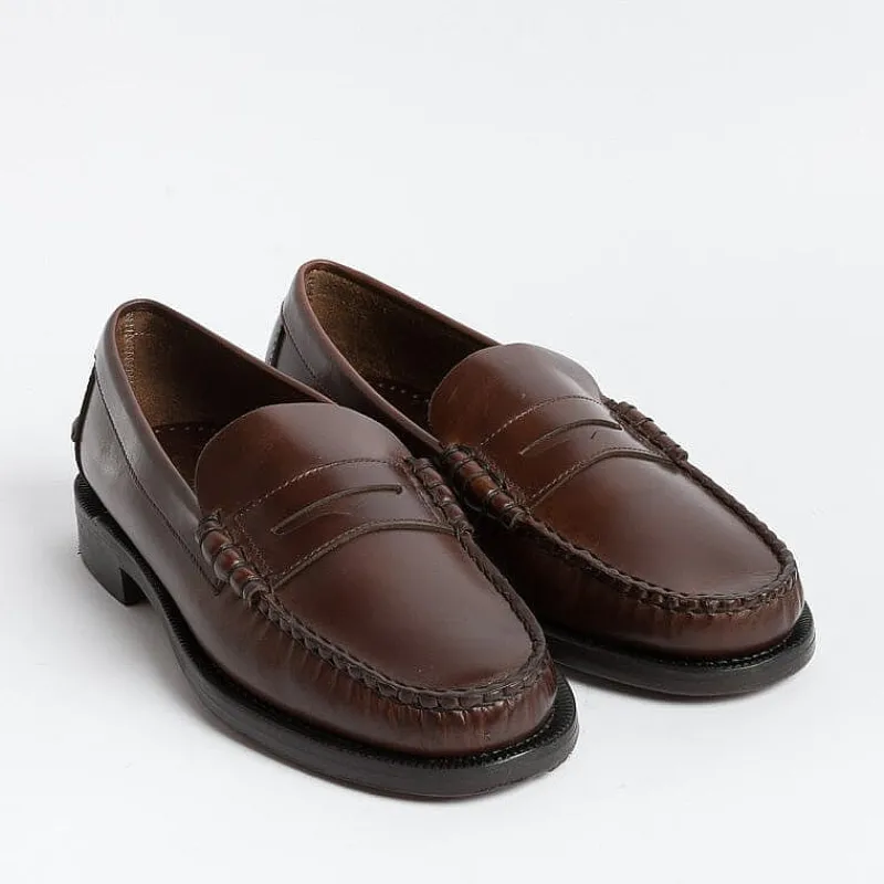 Sebago - Mocassino Dan - 7000310 - Pelle - Marrone Cannella<Collezione Scarpe Uomo Mocassini