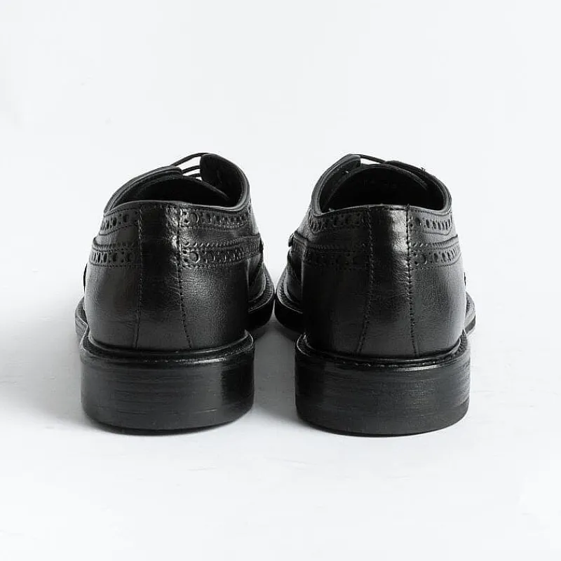 SEBOY'S - Derby - 2795 - Bufalo Nero<Collezione Scarpe Uomo Allacciate