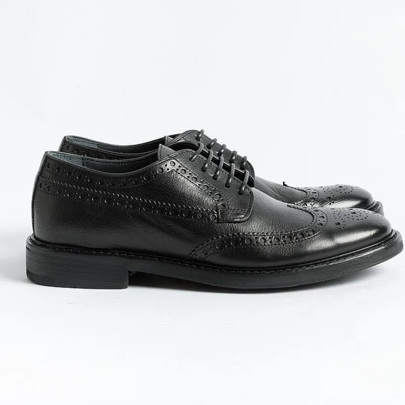 SEBOY'S - Derby - 2795 - Bufalo Nero<Collezione Scarpe Uomo Allacciate