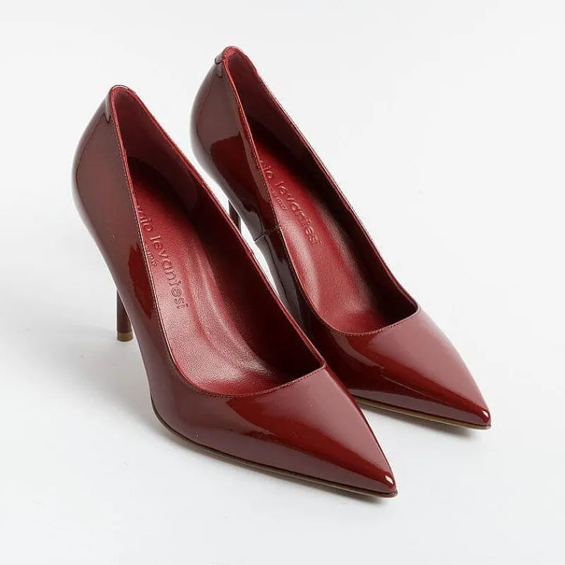 SERGIO LEVANTESI - Decollete - Musa - Paint Chianti<Collezione Scarpe Donna Decollete