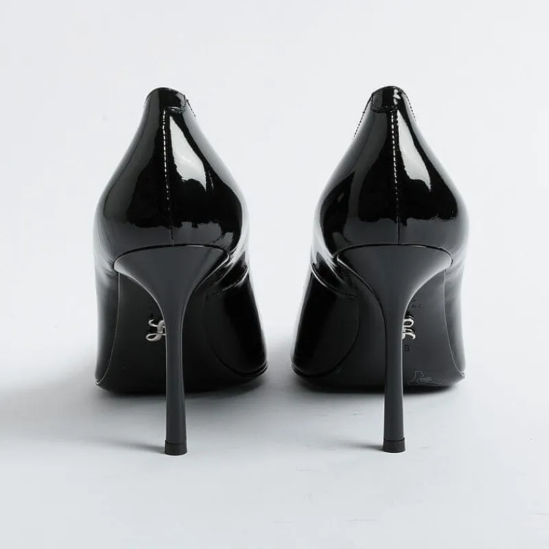 SERGIO LEVANTESI - Decollete - Musa - Paint Nero<Collezione Scarpe Donna Decollete