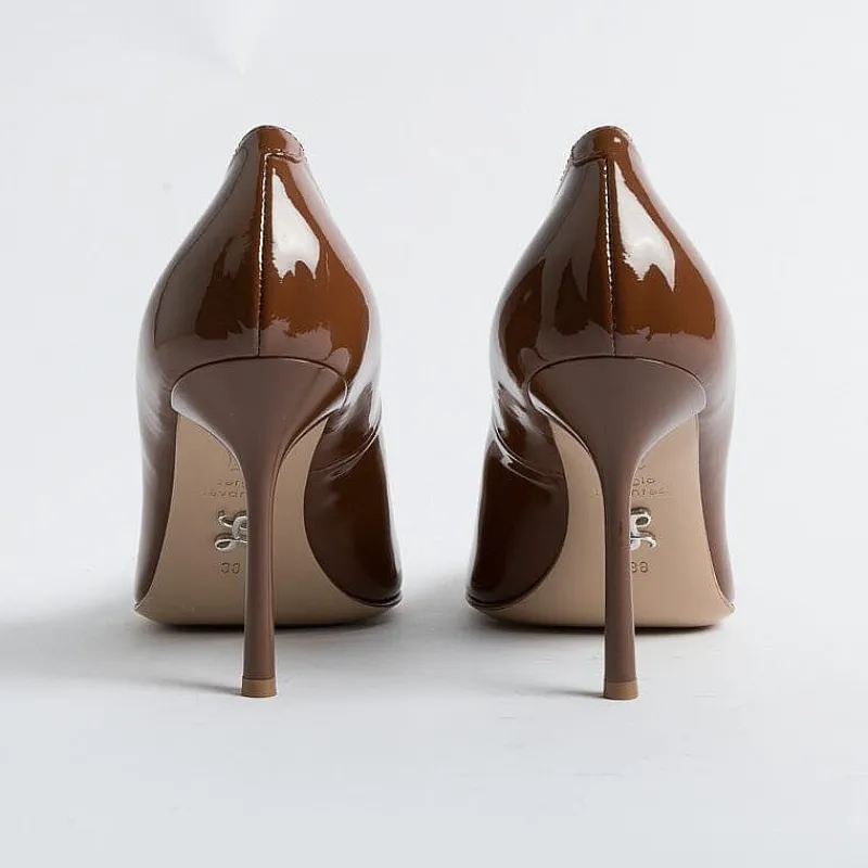 SERGIO LEVANTESI - Decollete - Musa - Paint Avana<Collezione Scarpe Donna Decollete