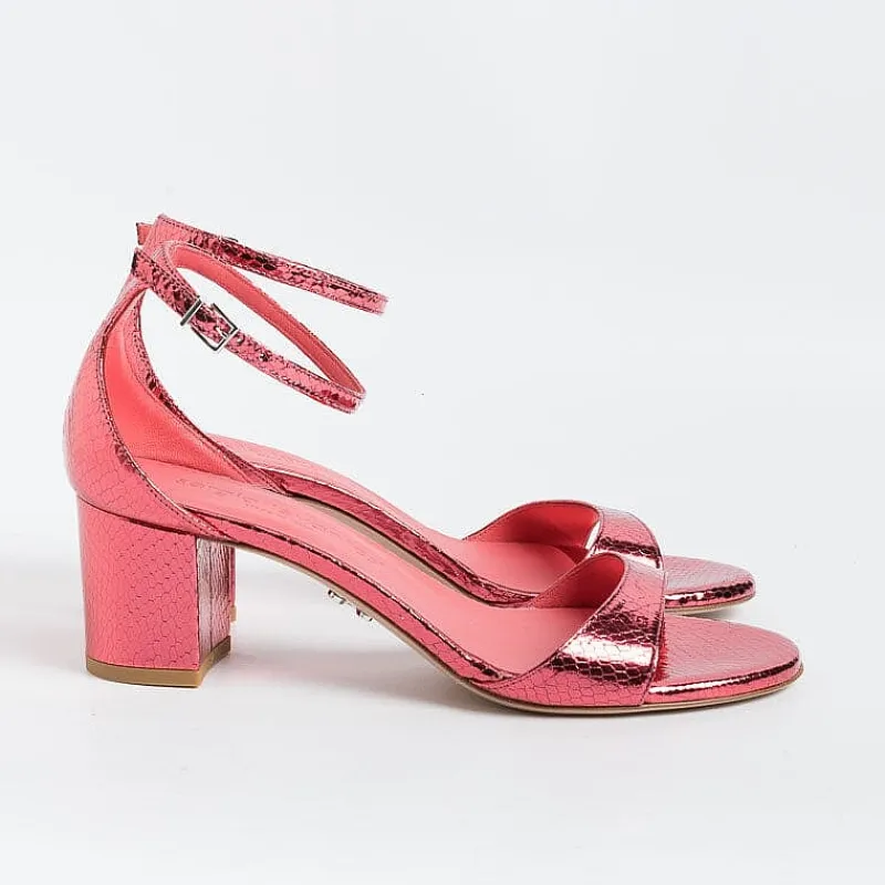 SERGIO LEVANTESI - Sandali Con Tacco - Easy - Aspis Prugna<Collezione Scarpe Donna Sandali Con Tacco