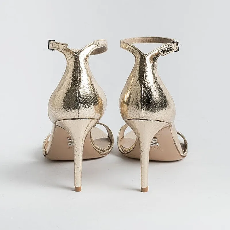 SERGIO LEVANTESI - Sandali Con Tacco - Have - Aspis Platino<Collezione Scarpe Donna Cerimonia - Scarpe E Pochette