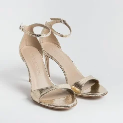 SERGIO LEVANTESI - Sandali Con Tacco - Have - Aspis Platino<Collezione Scarpe Donna Cerimonia - Scarpe E Pochette