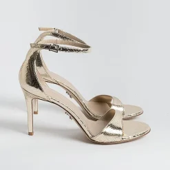 SERGIO LEVANTESI - Sandali Con Tacco - Have - Aspis Platino<Collezione Scarpe Donna Cerimonia - Scarpe E Pochette