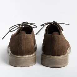 SILVANO SASSETTI - Collezione Uomo Silvano Sassetti - Derby - 51423 -Crosty Moro<Collezione Scarpe Uomo Allacciate