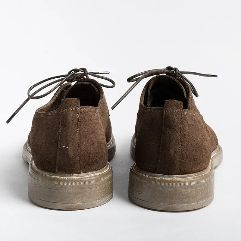 SILVANO SASSETTI - Collezione Uomo Silvano Sassetti - Derby - 51423 -Crosty Moro<Collezione Scarpe Uomo Allacciate