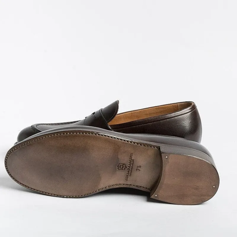 SILVANO SASSETTI - Collezione Uomo Silvano Sassetti - Mocassino G711- Testa Di Moro<Collezione Scarpe Uomo Mocassini