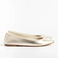 SPELTA MILANO - Ballerina - Nicole - Laminato Platino<Collezione Scarpe Donna Ballerine