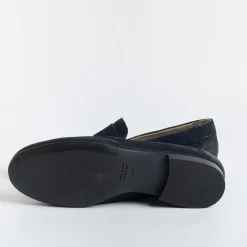 Strategia - Mocassino M03 - Velour Oceano<Collezione Scarpe Donna Mocassini