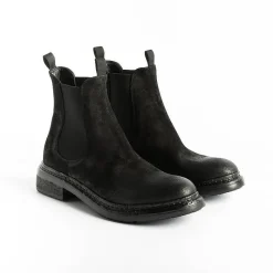 Strategia - Stivaletto Beatles A4642 - Lomi - Nero Wash<Collezione Scarpe Donna Stivaletti