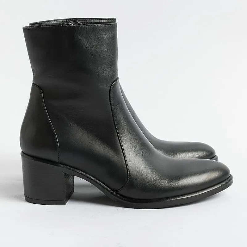 Strategia - Stivaletto Texano E5540 - Talco Nero<Collezione Scarpe Donna Texani