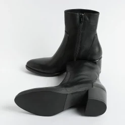 Strategia - Stivaletto Texano E5540 - Talco Nero<Collezione Scarpe Donna Stivaletti