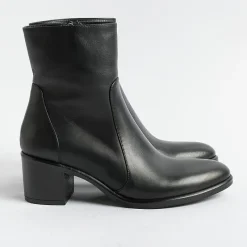 Strategia - Stivaletto Texano E5540 - Talco Nero<Collezione Scarpe Donna Stivaletti