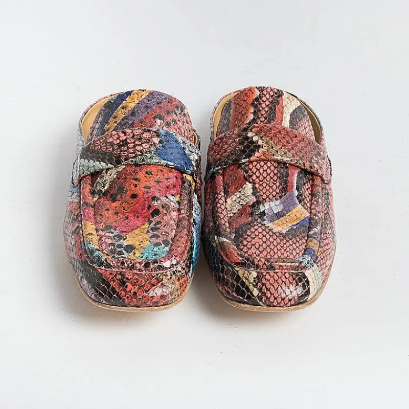STURLINI - Sabot Ar-26004 - Stampapitone Multicolore<Collezione Scarpe Donna Sabot E Sleepers