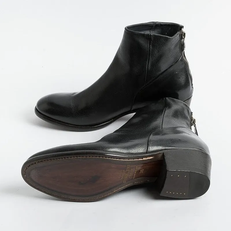 STURLINI - Stivaletto - 8754 - Bufalo Nero<Collezione Scarpe Donna Stivaletti