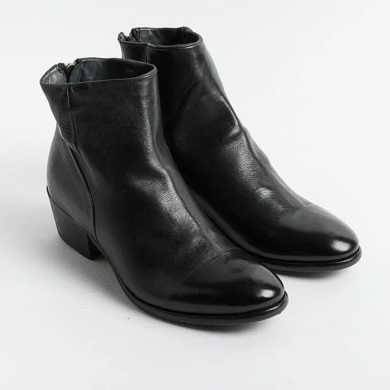 STURLINI - Stivaletto - 8754 - Bufalo Nero<Collezione Scarpe Donna Stivaletti