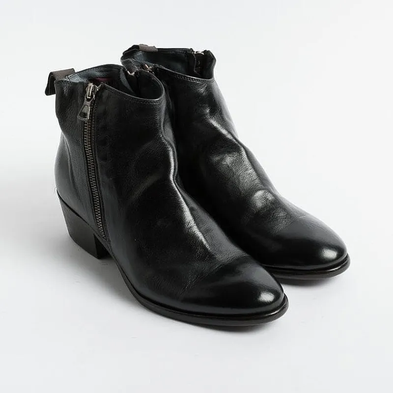 STURLINI - Stivaletto - 8742 - Bufalo Nero<Collezione Scarpe Donna Stivaletti