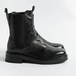 STURLINI -Stivaletto - 36001 - Bufalo Nero<Collezione Scarpe Donna Stivaletti