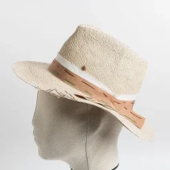 SUPER DUPER HATS - Cappello Destino Panama 8089 - Linen<Collezione Accessori Donna Cappelli E Berretti